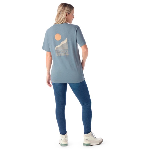 Smartwool - Nature's Vibes Graphic Short Sleeve Tee Slim Fit - Camiseta de merino