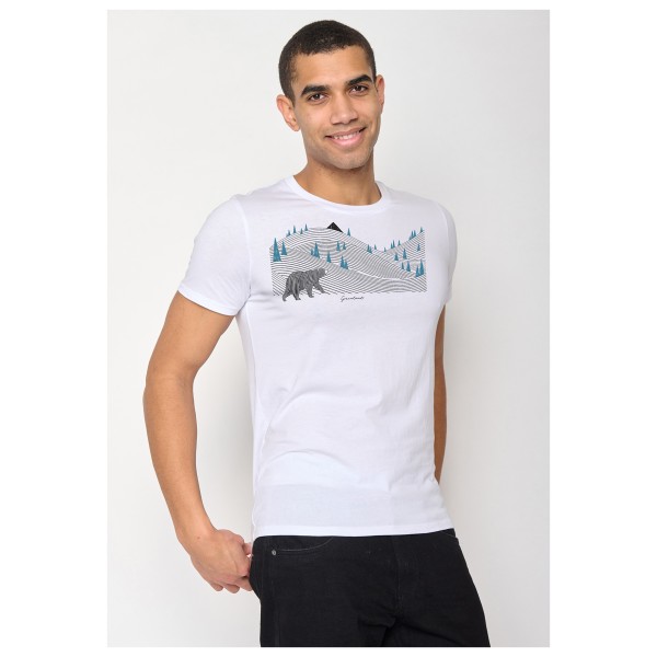 GreenBomb - Animal Bearland Guide T-Shirt Cotton - Camiseta de manga corta