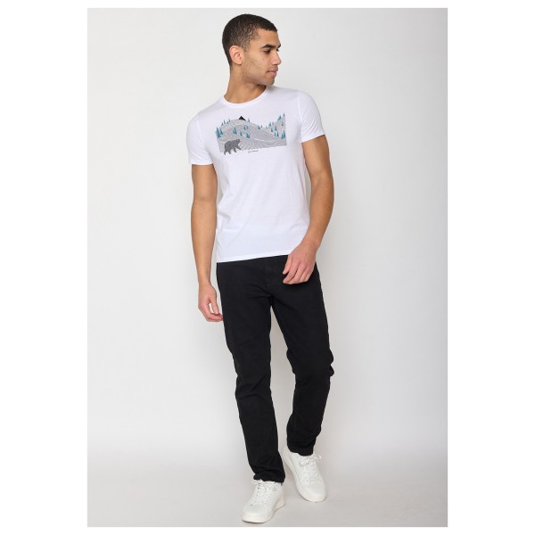 GreenBomb - Animal Bearland Guide T-Shirt Cotton - Camiseta de manga corta