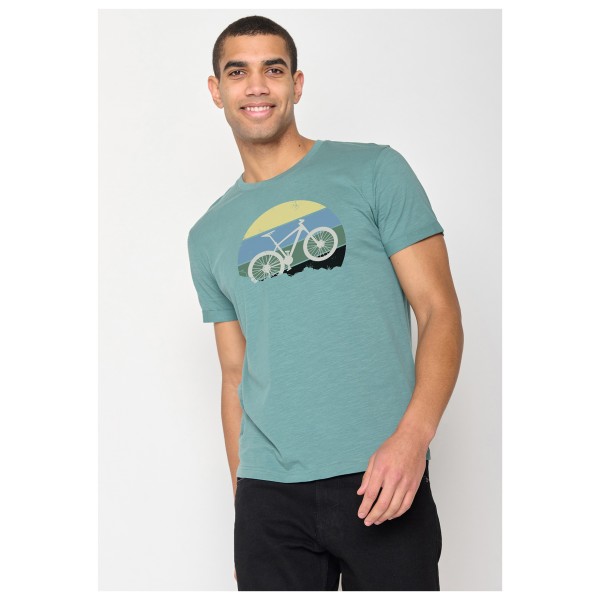 GreenBomb - Bike Downhill Roll T-Shirt Cotton - Camiseta de manga corta