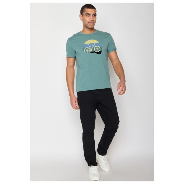 GreenBomb - Bike Downhill Roll T-Shirt Cotton - Camiseta de manga corta