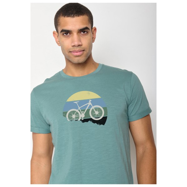 GreenBomb - Bike Downhill Roll T-Shirt Cotton - Camiseta de manga corta