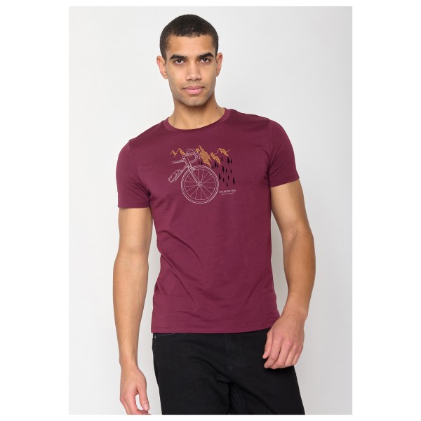 GreenBomb - Bike Nature Park Peak T-Shirt Cotton - Camiseta de manga corta