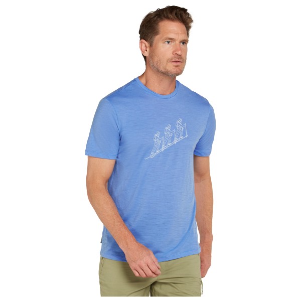 Icebreaker - Merino 150 Tech Lite S/S T Natural Ski Tour - Merino shirt
