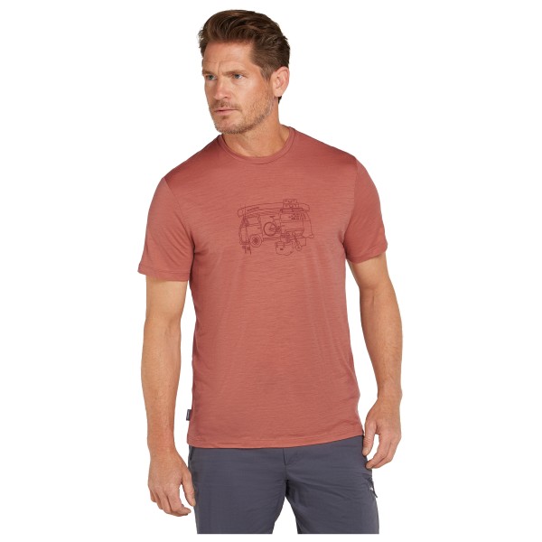 Icebreaker - Merino 150 Tech Lite S/S Tee Arete Peak - Merinoshirt