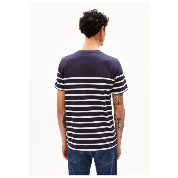 ARMEDANGELS - Aadros Stripes - Camiseta de manga corta