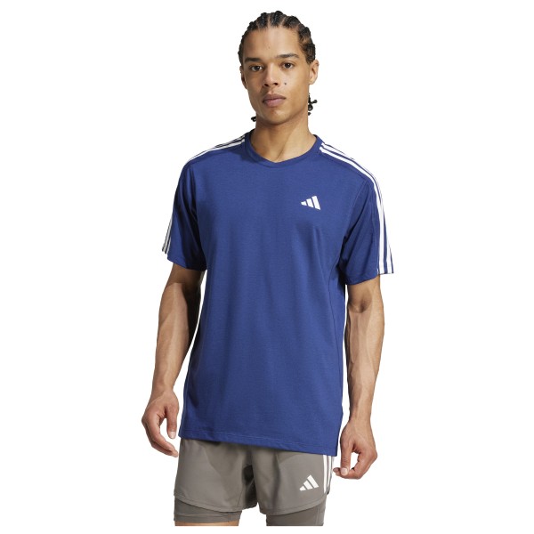 adidas - Own The Run 3-Stripes Tee - Loopshirt