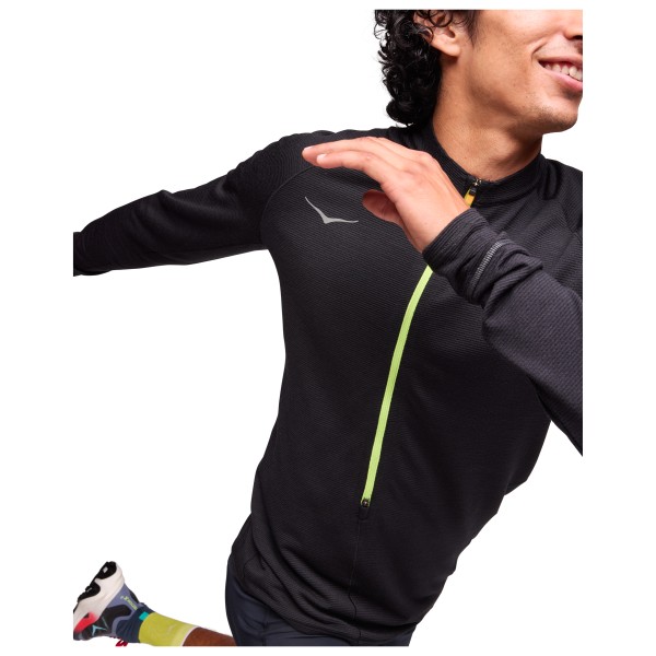 HOKA - BaseZip Long Sleeve - Camiseta de running
