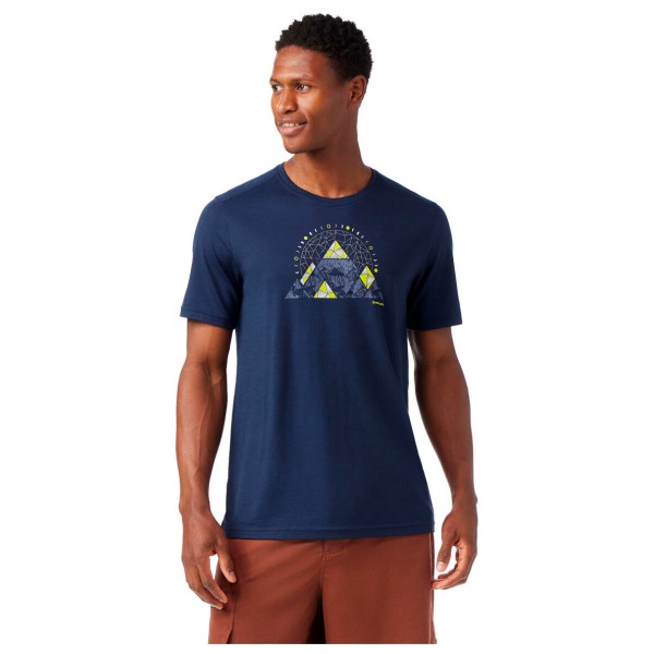 Smartwool - Geo Phase Active Graphic Tee - Merinovillapaita