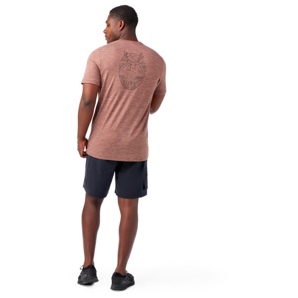 Smartwool - Stag Stare Merino Hemp Blend S/S - Camiseta de merino