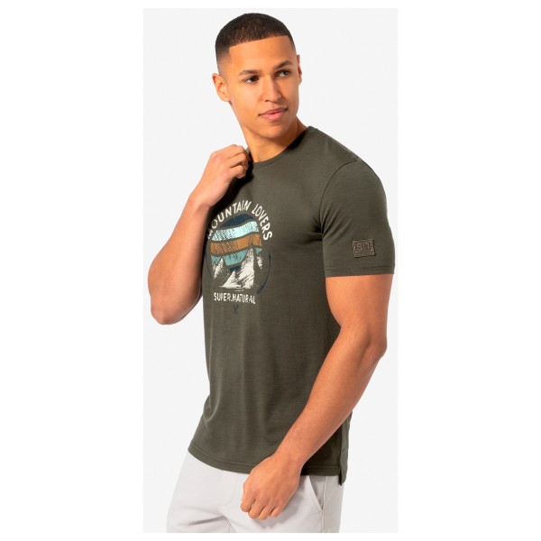 super.natural - Northern Lights Bio Jersey Tee - Camiseta de merino