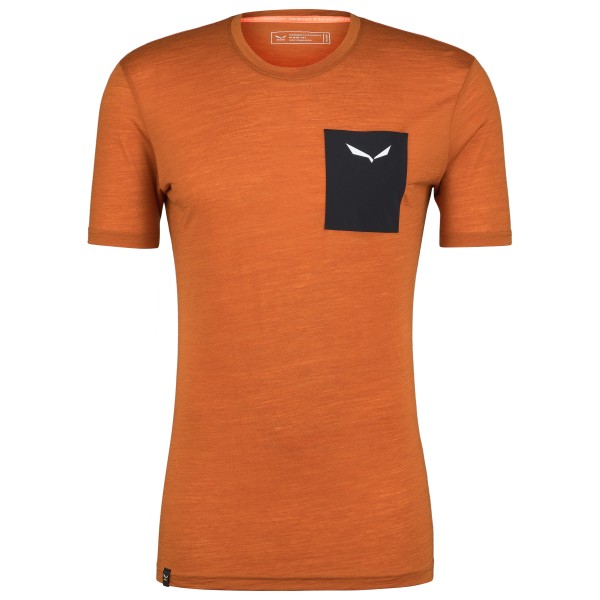 Salewa T-Shirt Solide Dry M L/S Tee