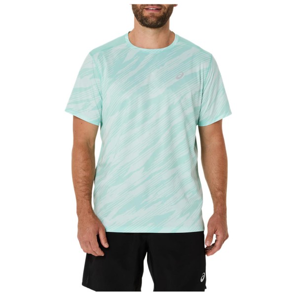 Tee Shirt Asics Game All Over Print SS Top Midnight