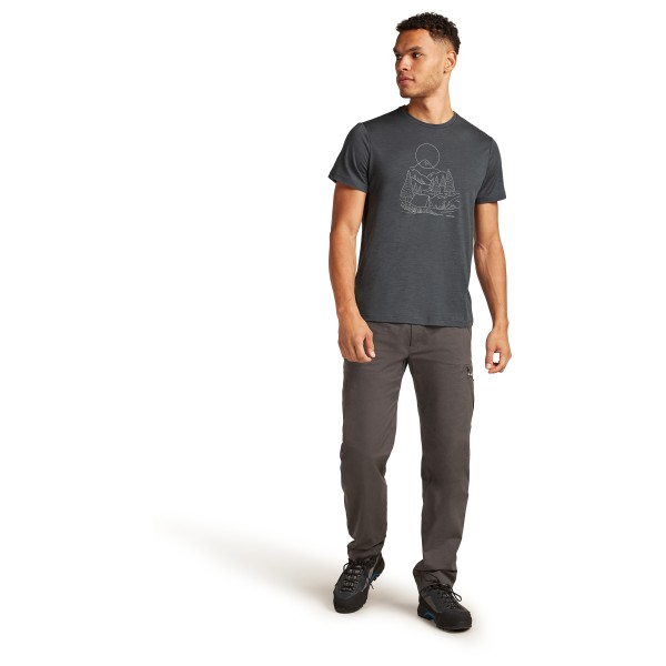 Icebreaker - Merino 150 Tech Lite III S/S Tee Sunset Camp - Camiseta de merino