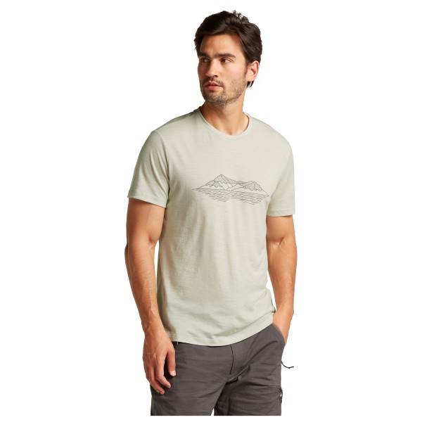 Icebreaker - Merino 150 Tech Lite S/S T Pukaki Reflected - Merino shirt
