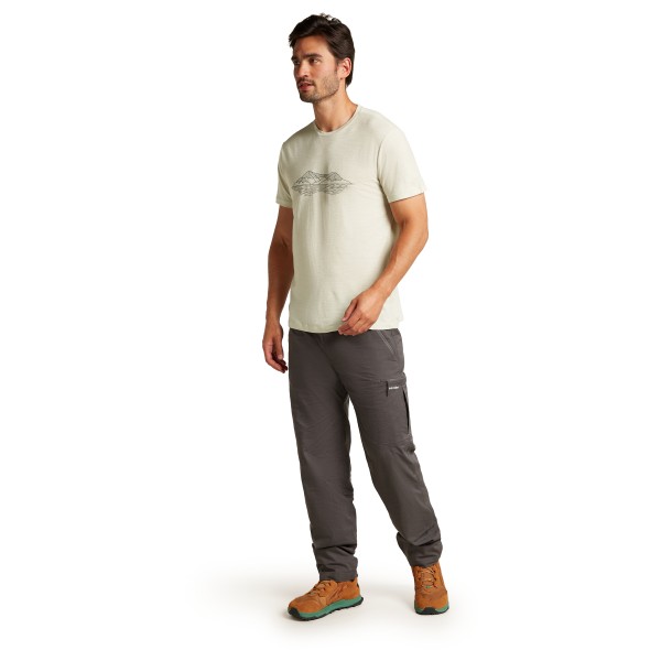Icebreaker - Merino 150 Tech Lite S/S T Pukaki Reflected - Merino shirt