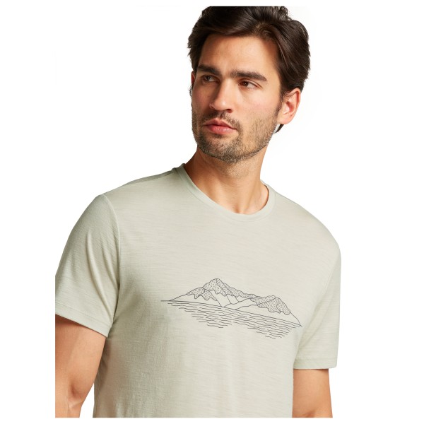 Icebreaker - Merino 150 Tech Lite S/S T Pukaki Reflected - Merino shirt