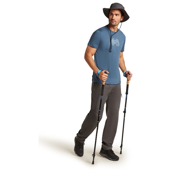 Icebreaker - Merino 150 Tech Lite S/S Tee Adventure Ride - Merino shirt