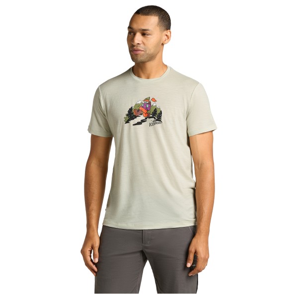 Icebreaker - Merino 150 Tech Lite S/S Tee Catch Me Outside - Camiseta de merino