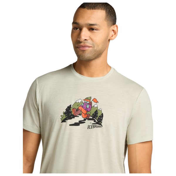 Icebreaker - Merino 150 Tech Lite S/S Tee Catch Me Outside - Camiseta de merino