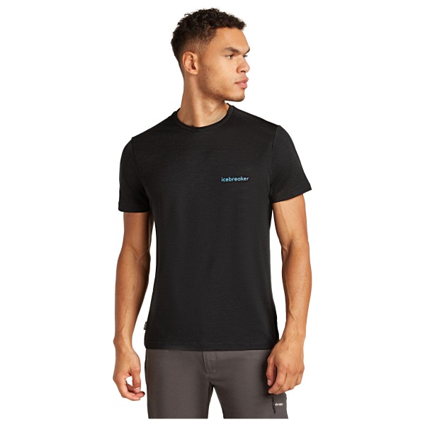 Icebreaker - Merino 150 Tech Lite S/S Tee IB Wordmark - Camiseta de merino