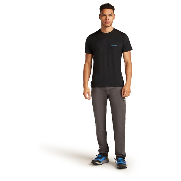 Icebreaker - Merino 150 Tech Lite S/S Tee IB Wordmark - Camiseta de merino