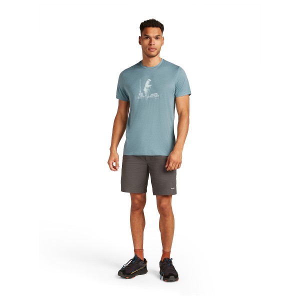 Icebreaker - Merino 150 Tech Lite S/S Tee Polar Paddle - Camiseta de merino