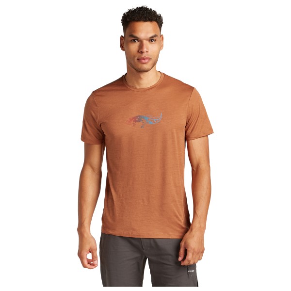 Icebreaker - Merino 150 Tech Lite S/S Tee Slimey Salamander - Camiseta de merino