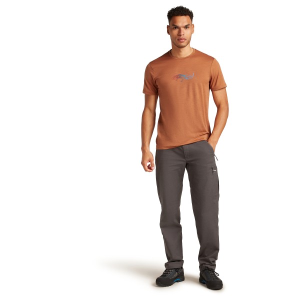 Icebreaker - Merino 150 Tech Lite S/S Tee Slimey Salamander - Camiseta de merino