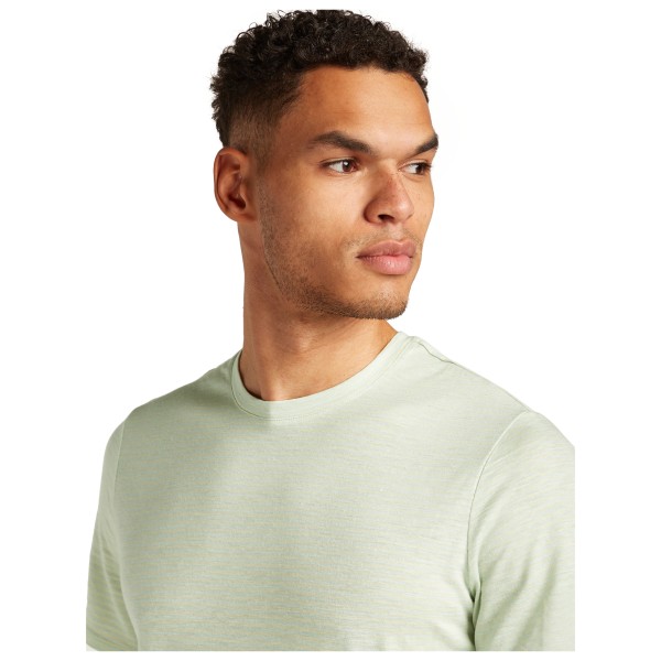 Icebreaker - Merino Linen S/S Tee Stripe - Merino shirt