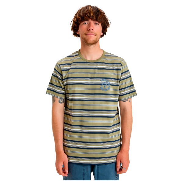 Quiksilver - Tengha Stripe - Camiseta de manga corta