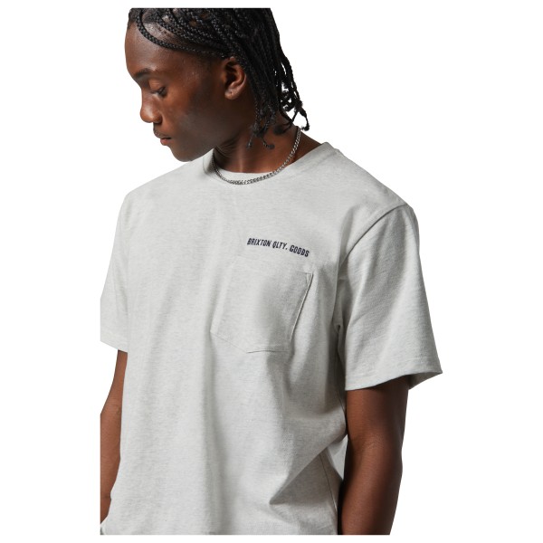 Brixton - Embroided Heavy Weight Pocket Tee - Camiseta de manga corta