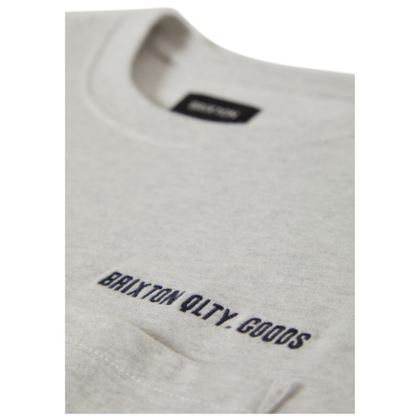 Brixton - Embroided Heavy Weight Pocket Tee - Camiseta de manga corta