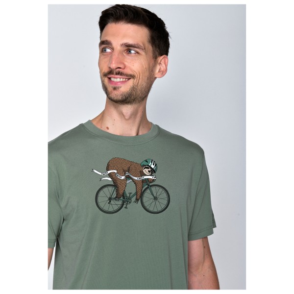 GreenBomb - Animal Finish Sloth Fusion T-Shirt - Camiseta de manga corta
