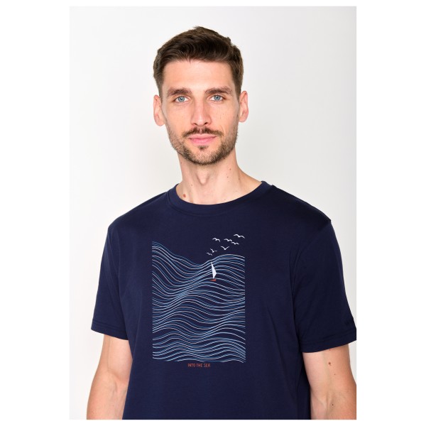 GreenBomb - Nature Sea Vibes Fusion T-Shirt - Camiseta de manga corta