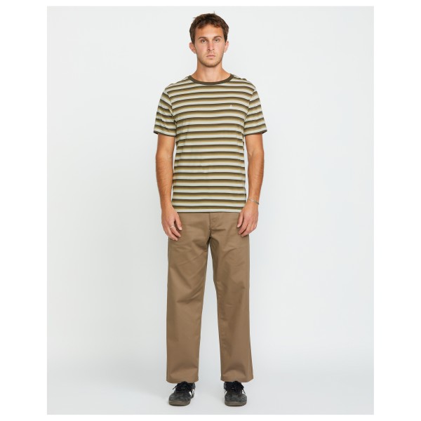 Volcom - Level Stone Crew S/S - Camiseta de manga corta