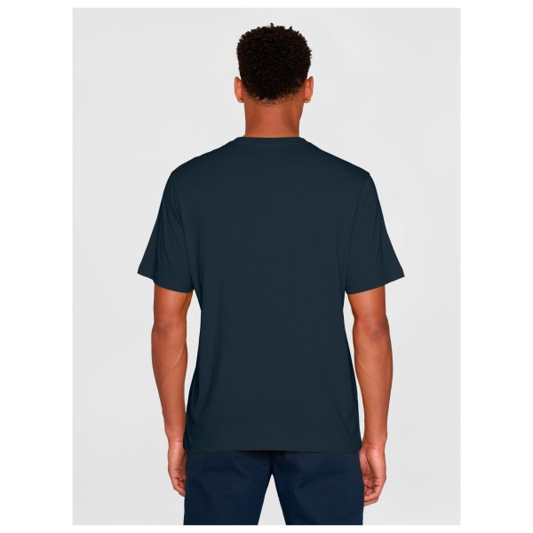 KnowledgeCotton Apparel - Regular Big OWL Front Print - T-paidat