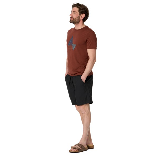 Stoic - Merino155 LaholmSt. Print T-Shirt Peak - Merino shirt