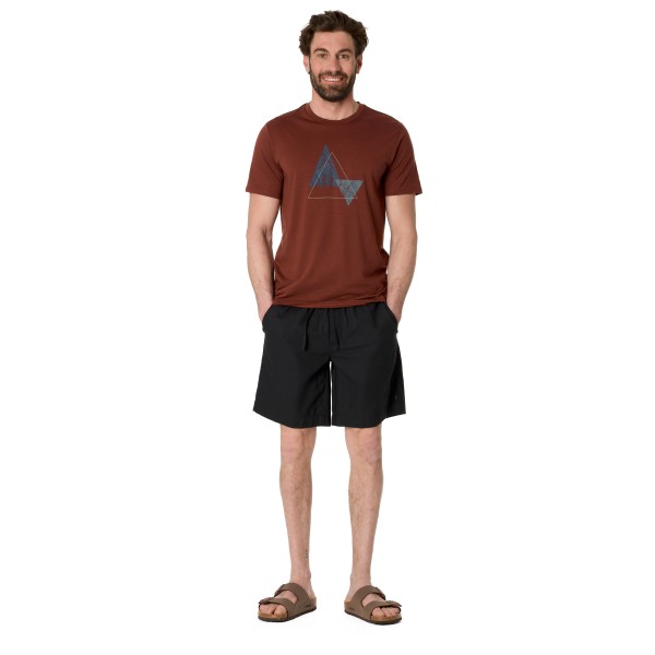 Stoic - Merino155 LaholmSt. Print T-Shirt Peak - Merinoshirt