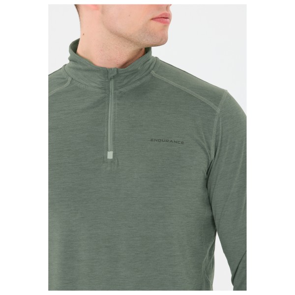 ENDURANCE - Tune V2 Melange Midlayer - Loopshirt
