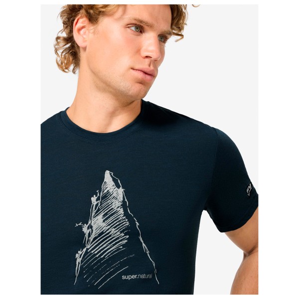 super.natural - Ascenders Tee - Merinoshirt