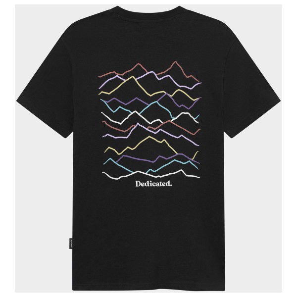 DEDICATED - T-Shirt Stockholm Line Mountains Logo - Camiseta de manga corta