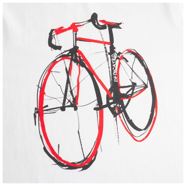 DEDICATED - T-Shirt Stockholm Red Strokes Bike - Camiseta de manga corta