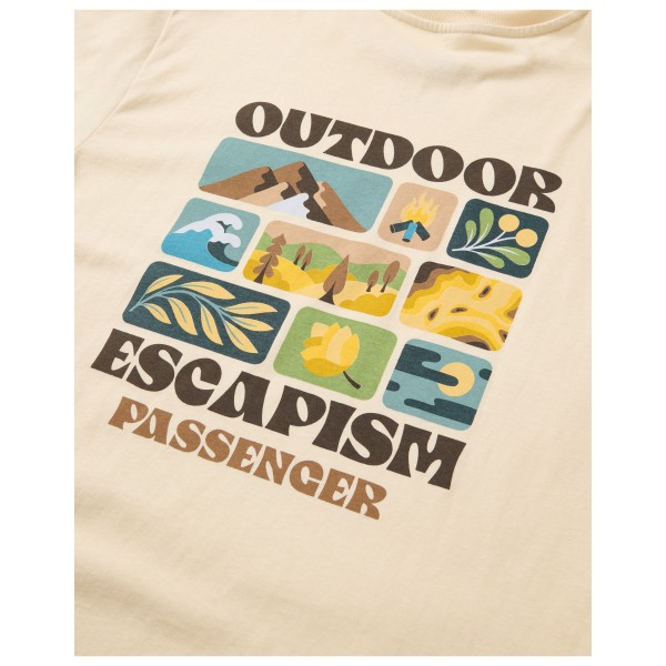Passenger - Patches Recycled Cotton T-Shirt - Camiseta de manga corta