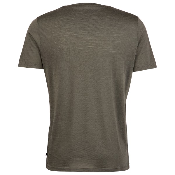 Heber Peak - MerinoMix150 PineconeHe. Logo T-Shirt - Haut en mérinos