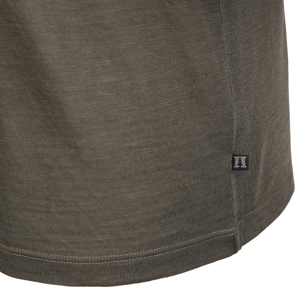 Heber Peak - MerinoMix150 PineconeHe. Logo T-Shirt - Merinoshirt