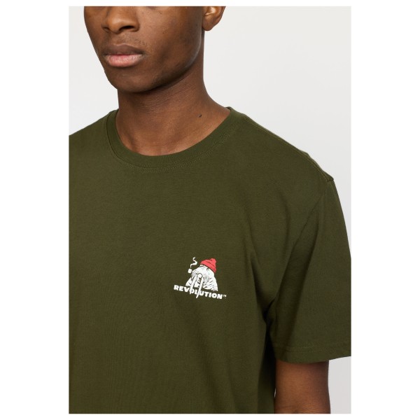 Revolution - Printed T-Shirt Red Hat - Camiseta de manga corta