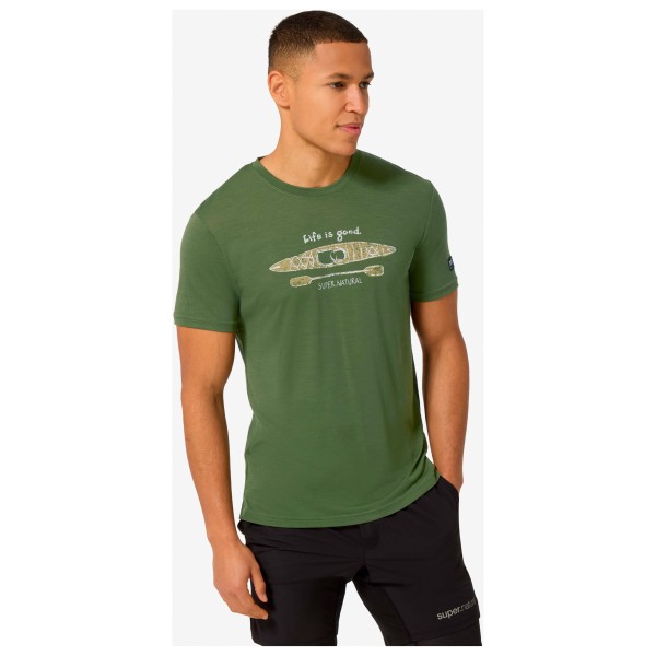 super.natural - River Pleasure Tee - Maglia merino