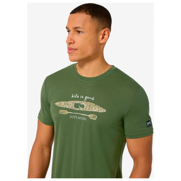 super.natural - River Pleasure Tee - Maglia merino