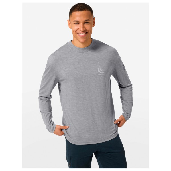 super.natural - Sailing Boat Bio Jersey L/S - Merino-shirt